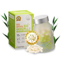 일양약품 살아있는 프로바이오틱스 장용캡슐 유산균 김치유산균 60캡슐, 1박스, 500mg x 60캡슐(30g)