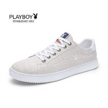 Playboy 통기성 좋은 남성용 캐주얼 스니커즈 굽높이 2.5cm 6cm SH017