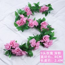 가스배관커버 에어컨 외주배관 미화커버 가림 장식 가스보호커버, 17 핑크색9머리장미