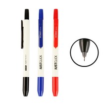 [문구조아] 모리스 저스트클릭 네임펜F 엑스트라 0.4mm 블랙, 5개