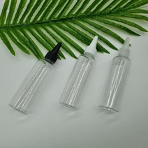 뾰족캡 공병 100ML 소스 소분 용기 미용실 /뾰족캡공병/화장품공병/오일공병/미용실공병/소스공병/소분용기/소분공병/휴대용공병/샘플공병, 투명, (_상품선택_)