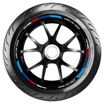 혼다 PCX125 휠 스티커 빛 반사 데칼 필름 튜닝 DIY 드레스업 리플렉티브, B 3색-