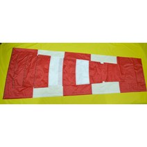 풍향기-풍향지시기 바람자루 windsock 지름 60-240cm 적백5단색, 1개