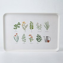 올댓허브 멜라민쟁반3개세트