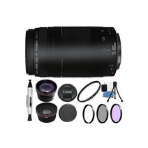 캐논 Zoom Telephoto 75-300mm f/4.0-5.6 III 렌즈 for T3 T3i T5 T5I 60D 70D 키트