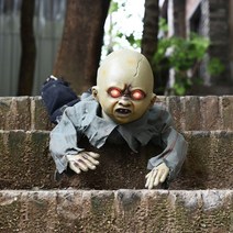 할로윈 움직이는인형 소리나는 장난감 처키 유령 소품, 움직이는 귀신
