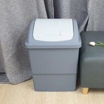 NDF261826 브이숍 7호 실내B 쓰레기통 코지휴지통 가로 분리수거 buyus