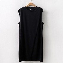 모던 민소매 랩 조끼 원피스 1124728S 빅사이즈 여성