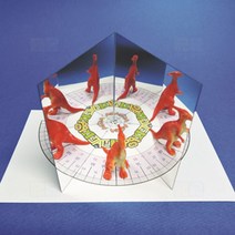 물체의 빛 반사 1인/과학 실험 키트 교구 도구 만들기