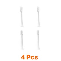 샤오미 호환 Mijia T100 성인 방수 초음파 자동 칫솔 교체 칫 솔에 대 한 12Pcs 전기 솔 머리, [01] 4PCS