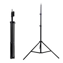 최대 2m 다용도 스탠드 조명 스마트폰 카메라 삼각대 룩스패드 거치대 개인방송장비