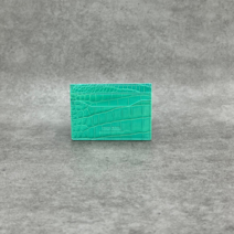 더퀴르 리얼 악어가죽 카드지갑 남자 여자 명품 카드홀더 선물