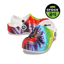 크록스 본사공식 키즈 BAYA TIEDYE GRAPHIC CG K MUT (22SKCL207504)