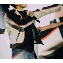 연예인 박재범 스타일 바람막이 배색자켓 점퍼 봄외투 데이트룩 힙합 클럽