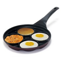 [Y+1] 키친아트 팬 금상첨화 에그멀티팬 핫케이크팬 계란후라이 김치전 (4구) 27cm