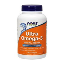 울트라 오메가-3 500 EPA/250 DHA 180 소프트젤, 기본, 2kg