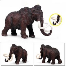 맘모스 고생대 피규어 전시모형 디오라마 제작, 20cm 매머드