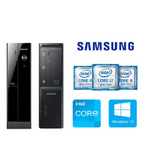 삼성 데스크탑 슬림PC i3-6100 i5-6500 i7-6700 컴퓨터 본체 사무용 정품 윈10, 3번-i7-6700/8G/128G/500G, B형