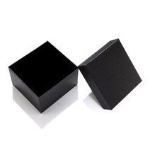 케이스 선물 답례품 수납 상자 포장 박스 소품 쥬얼리 다용도 다기능 파우치 기념일 미니 고급 액세서리 레드 악세사리 기프트 무지 발 팔찌 선물백 컬러박스 라피트 종이 충격 방지, 블랙