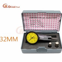 0-0.8mm 정밀 방수 다이얼 게이지 테스트 레버 표시기 다이얼 게이지 스케일 미터 정확도 표시기 센터 파인더 마이크로 미터, 0-0.8mm 표시기