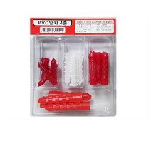 PVC앙카 칼브럭 4종 세트 칼블럭 플라스틱, 단품