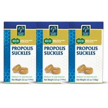 마누카헬스 프로폴리스 사탕 캔디 페퍼민트맛 100g 3팩