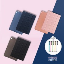 [Ozem] 아이패드 234(공용) TPU 스마트 커버 케이스(OZ-342), 블랙(+터치펜증정)