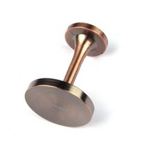 한 쌍 라운드 패턴 금속 커튼 후크 벽 장식 후크 타이백 골드 HFing 골드 커튼 벽 후크, Pure copper