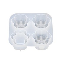 3D Cat Paw Epoxy Resin Mold Keychain Jewelry Pendant Making DIY Silicone Mould