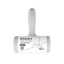 스티키 테이프클리너 본품 라이트그레이 12cm, 1개