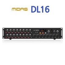 마이다스 DL16 / MIDAS DL-16 / 디지털믹서 스테이지 I/O박스
