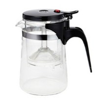 차밍 티 차 포트 주전자 500ml 안전 내열유리 세척이 쉬운 커피 포트, 상세페이지 참조
