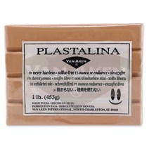전문가용 유점토 Plastalina 453g Van Aken, 베이지(Biege)
