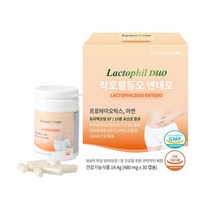 락토필듀오 엔테로 임산부 예비맘 여성 LGG 모유 생 유산균 프로바이오틱스 30캡슐 2개