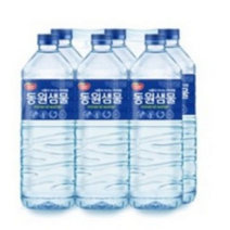 동원샘물 암반수 생수 무료배달, 2L X 6개