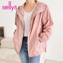 샐리 하이넥바람막이후드점퍼_I3C-IJP010