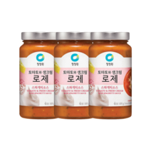 청정원 로제소스 스파게티소스 600g 3개