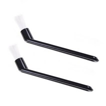 1pcs 커피 브러시 에스프레소 커피 머신 청소 브러시 ​​기계 커피 때 청소 브러시 ​​플라스틱 핸들 클리너 도구, 블랙 1 개, 1개