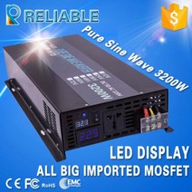 3200W 자동차 전원 인버터 12V 220V 태양 광 인버터 DCAC 변환기 변압기 24V36V48V110120V230V240V, 12V+240 볼트+프랑스