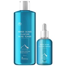록키스 워터밤 빙하수 약산성 모공토너 + 록키스 워터밤 빙하수 화이트닝 앰플