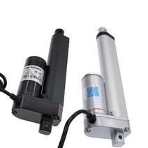 리니어 선형 액추에이터 전기 150mm 200mm 12V 24V 스트로크 모터 100200300500750800900110013001500N, 24V 100N  60mm s+White 150mm