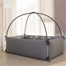 롤베이비 알러지케어 아기범퍼침대/미디움(미니)/라지/패밀리, 폭스