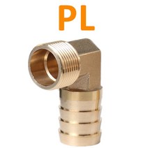 황동 호스 피팅 6/8/10/12/14/16/1/8mm 바브 테일 1/4 quot;3/8quot; 1/2 1 quot;BSP 수나사 구리 커넥터, 01 PL_07 19mm Barb_04 1/2