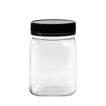 소분사각용기 투명용기 플라스틱용기 밀폐보관용기, 1개