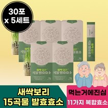 15곡 자연 발효 곡물 효소 새싹 보리 발효된 파우더 스틱 포 글루코 아밀라아제 프로테아제 역가 수치 추천 효쇼 주부 중 장 년 층 성인 남녀 어른 50대 60대 남성 남자 여성 여자