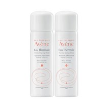 아벤느 휴대용 여행 온천수 수분진정 미스트 50ml X 2개 세트, 오 떼르말 50ml X 2개 세트