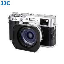 [JJC] 후지필름 X100 X100T X100F X100V 사각 렌즈 후드, 사각 블랙