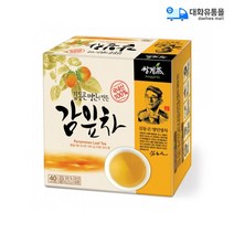 쌍계명차 김동곤 명인이 만든 감잎차, 1g, 40개