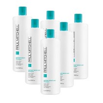 폴미첼 인스턴트 모이스쳐 샴푸 하이드레이트 드라이 헤어 1L Paul Mitchell Instant Moisture Shampoo, 6개