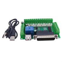 MACH쓰리피스 세트 기계용 드라이버 보드 5 축 CNC 브레이크 아웃 스테퍼 모터 드라이브용 광학 커플러 포, 한개옵션0